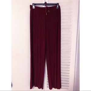 Maroon Pants